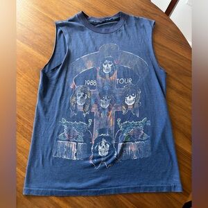 Vintage Guns n’ Roses Aerosmith 1988 tour shirt